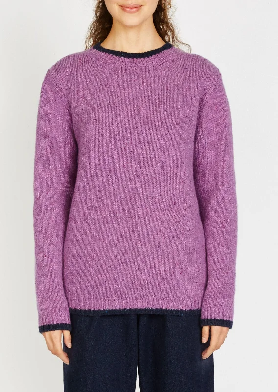 Slaney Crew Neck Sweater | Orchid