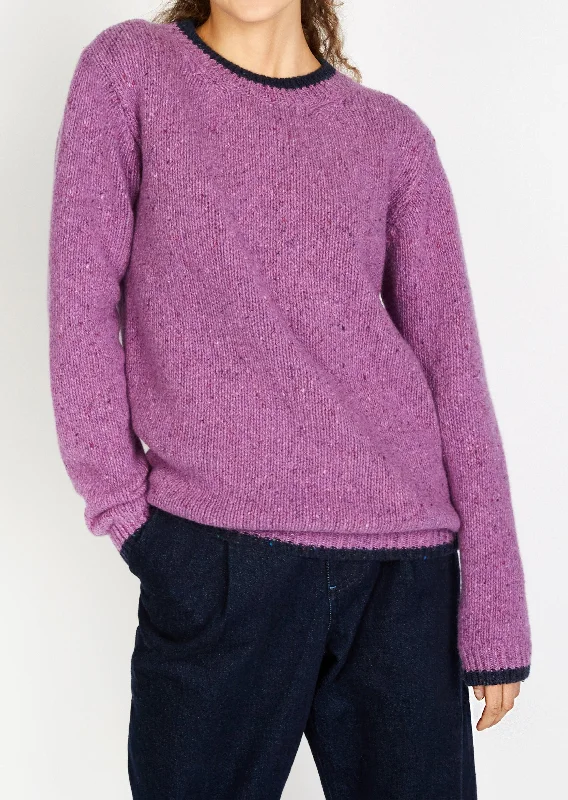 Slaney Crew Neck Sweater | Orchid