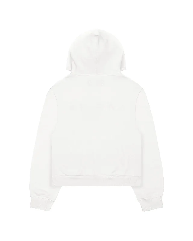 White Spike Hoodie