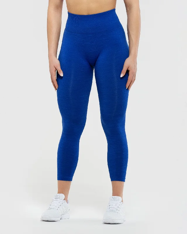 Define Scrunch Seamless 7/8 Leggings | Galactic Blue