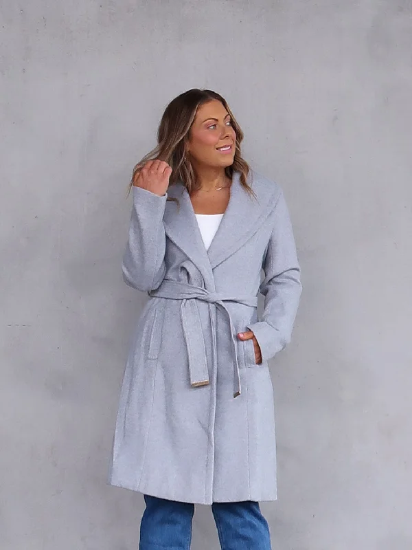 Harper Coat- Grey