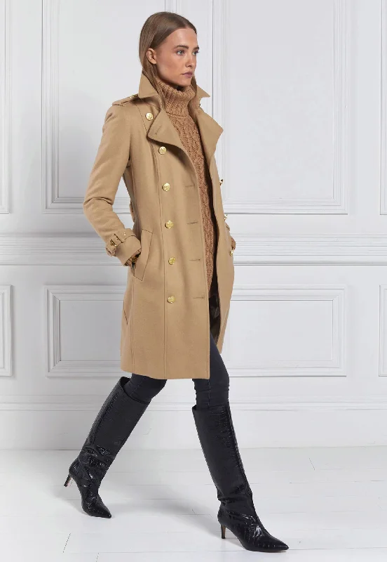 Marlborough Trench Coat - Camel