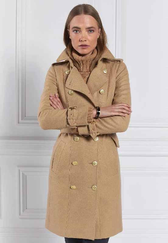 Marlborough Trench Coat - Camel