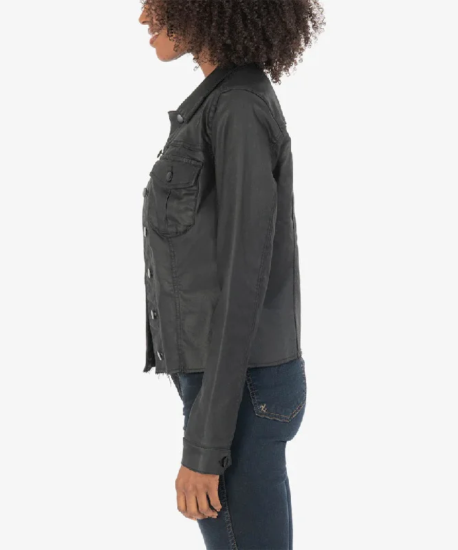 Kara Vegan Leather Jacket