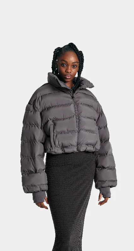 Rabbit Grey Sela Puffer Jacket