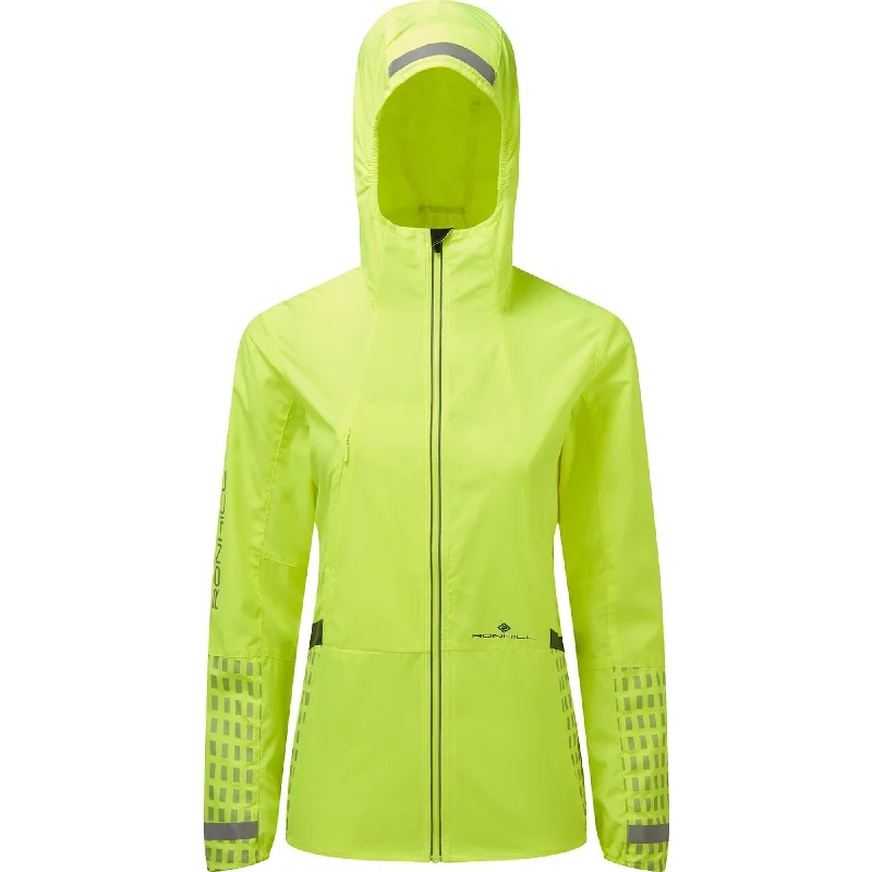 Ronhill Tech Afterhours Womens Running Jacket - Yellow