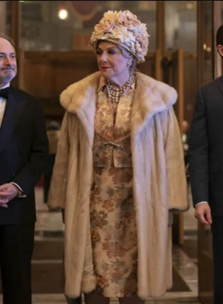 The Marvelous Mrs. Maisel S04 Shirley Maisel Fur Trench Coat