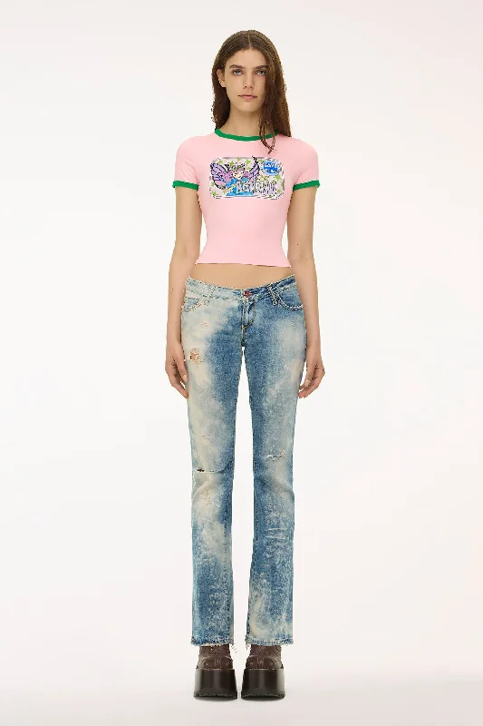 Limited Edition: Anna Sui x Heaven by Marc Jacobs Fairy Baby Tee Pink