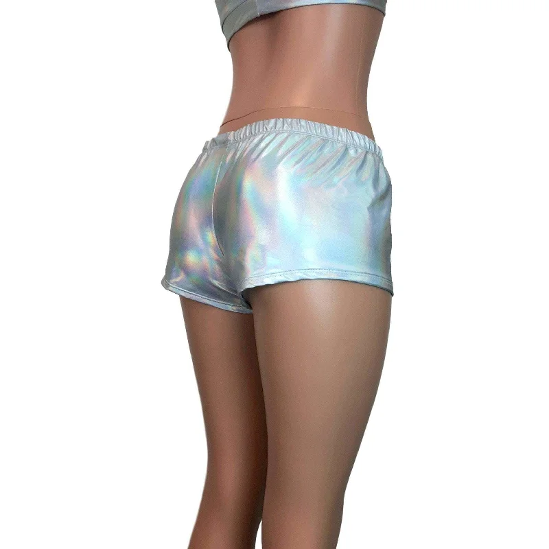 Rave Shorts - Opal Holographic