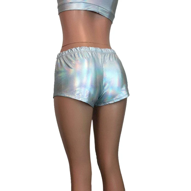 Rave Shorts - Opal Holographic