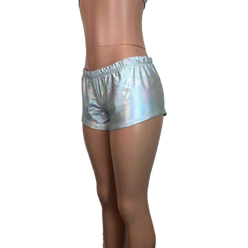 Rave Shorts - Opal Holographic