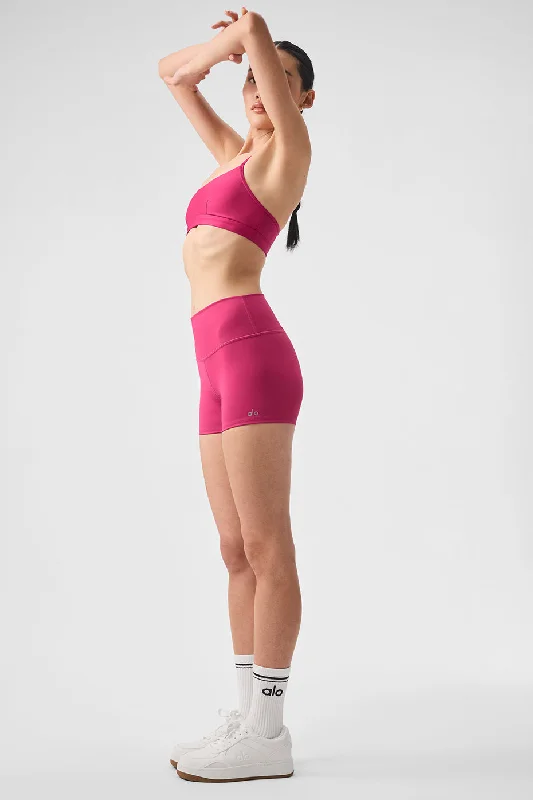 3"" High-Waist Airlift Short - Pink Summer Crush