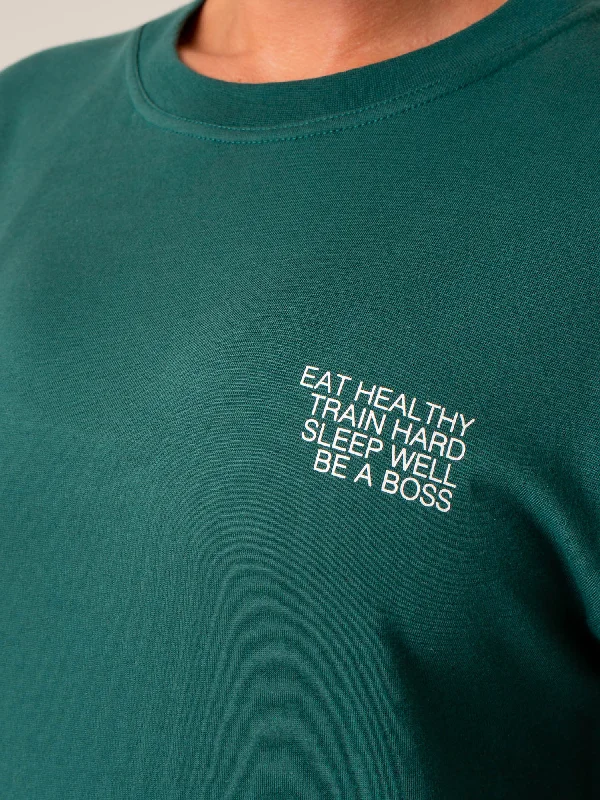 Wellness T-Shirt - Forest Green