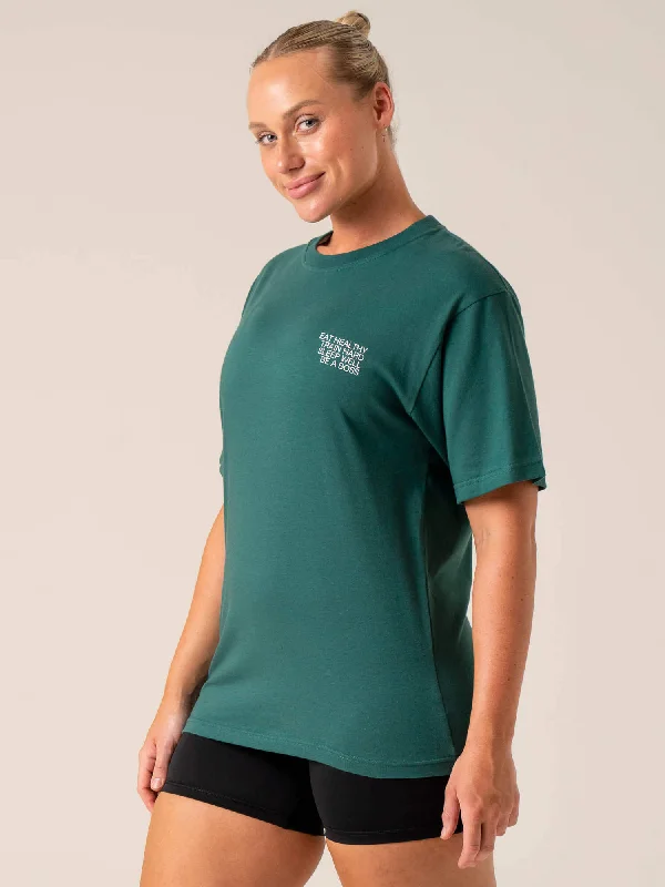 Wellness T-Shirt - Forest Green