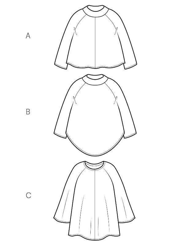 PDF Pattern - Flared Tunic and Top | The Makers Atelier