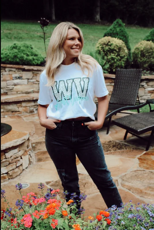 WV Dotted Short Sleeve Tee