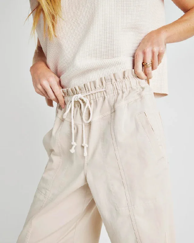 Annika Wide Leg Pant - Moonstone