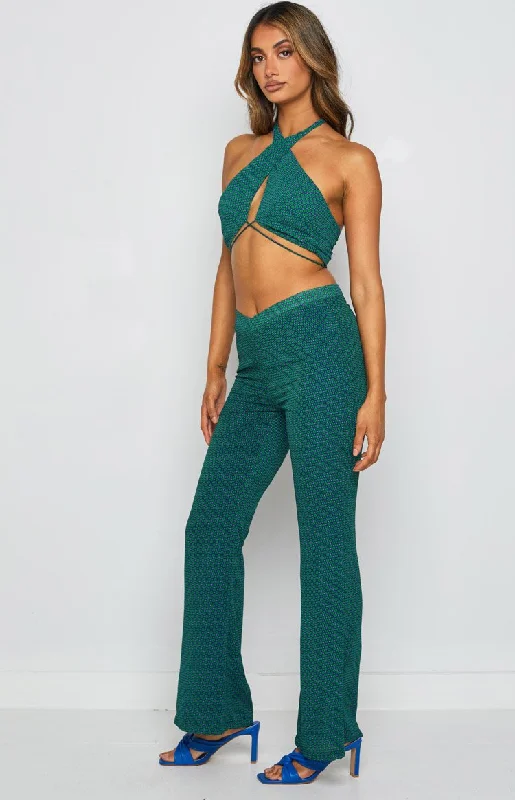 Clifford Teal Pants