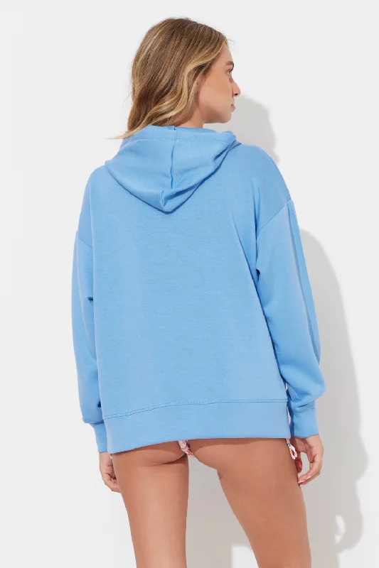 Hightide Blue Cloud Pullover Hoodie