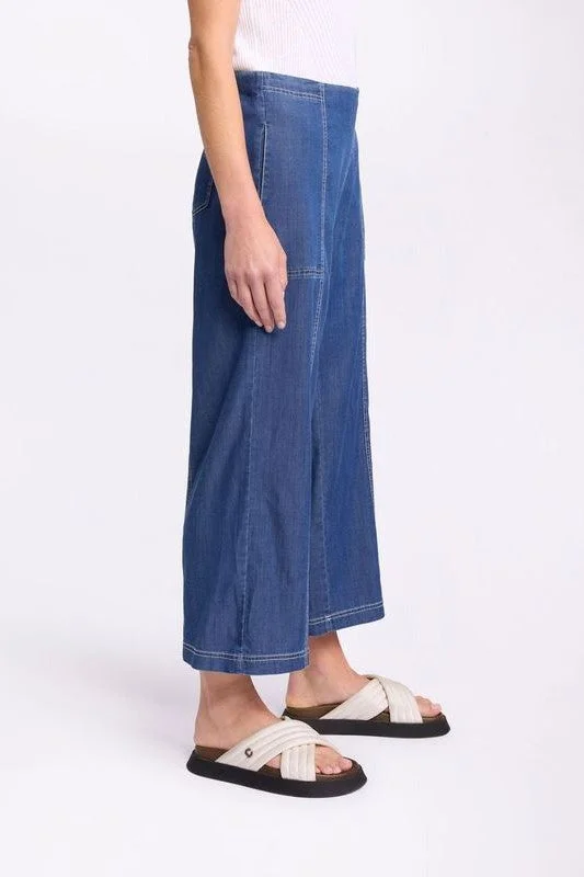 Marco Polo - YTMS58249 Wide Leg Denim Jeam