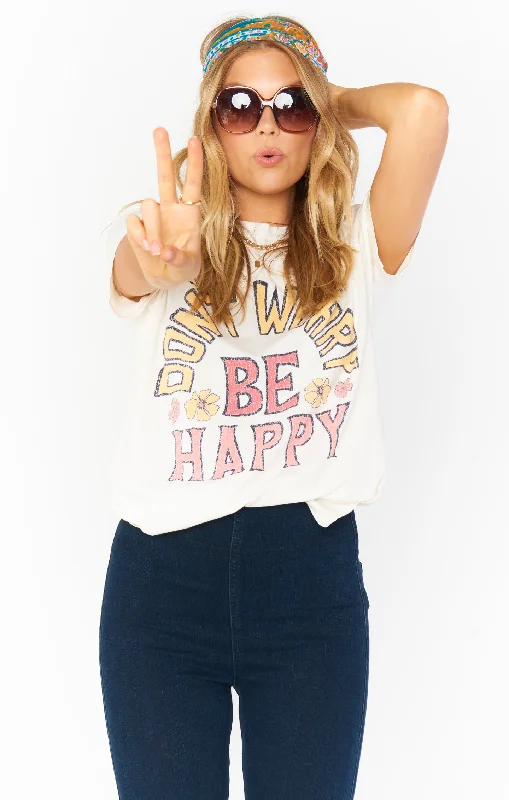 Thomas Tee ~ Be Happy Graphic